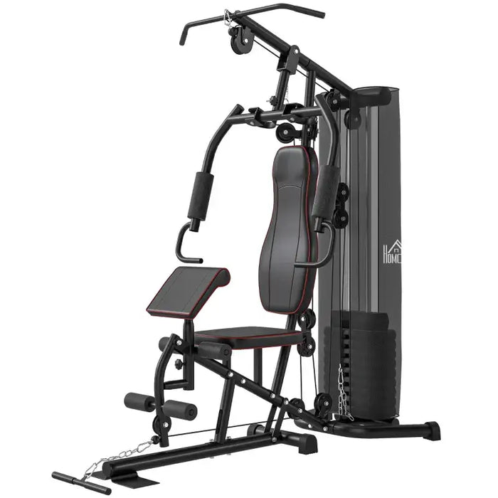 45kg Multifunctional Gym Machine | Full Body Workout Station - Adjustable Weights HOMCOM - Little and Giant Explorers HOMCOM