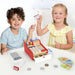 47-Piece Wooden Cash Register | Pretend Play Shop Toy - Educational Role Play SOKA® - Little and Giant Explorers SOKA Play Imagine Learn