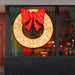 48” Pre-Lit Christmas Wreath | 200 Warm White LEDs with Red Bow COSTWAY - Little and Giant Explorers Costway