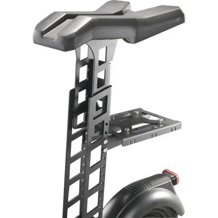 48V folding electric scooter rear cargo rack with sturdy black metal frame