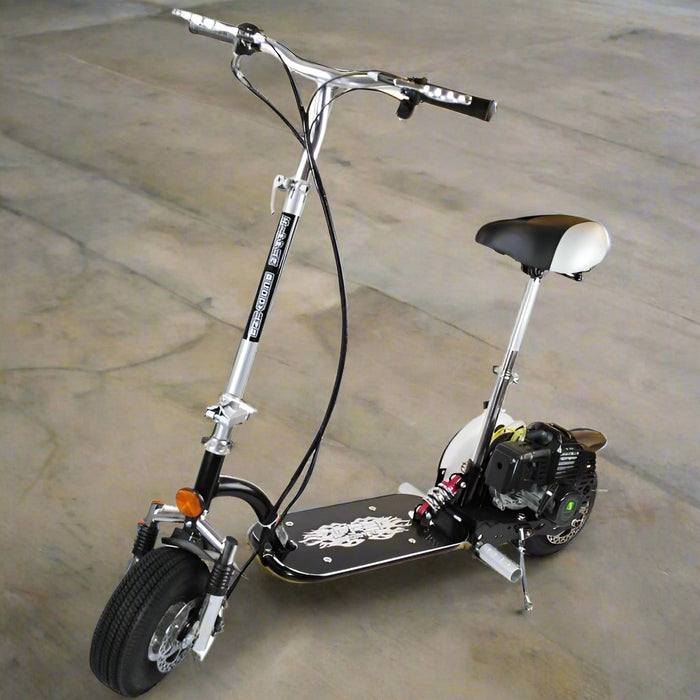 49CC Top of the Range Stand Up Gas Scooter - Little and Giant Explorers Nitrotek