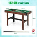 4ft Pool Table – Green Velvet Surface | Compact Billiard Table with Accessories COSTWAY - Little and Giant Explorers Costway