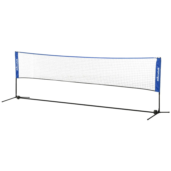 4m Badminton Net with Carry Bag in Blue - Little and Giant Explorers SPORTNOW