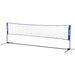 4m Badminton Net with Carry Bag in Blue - Little and Giant Explorers SPORTNOW