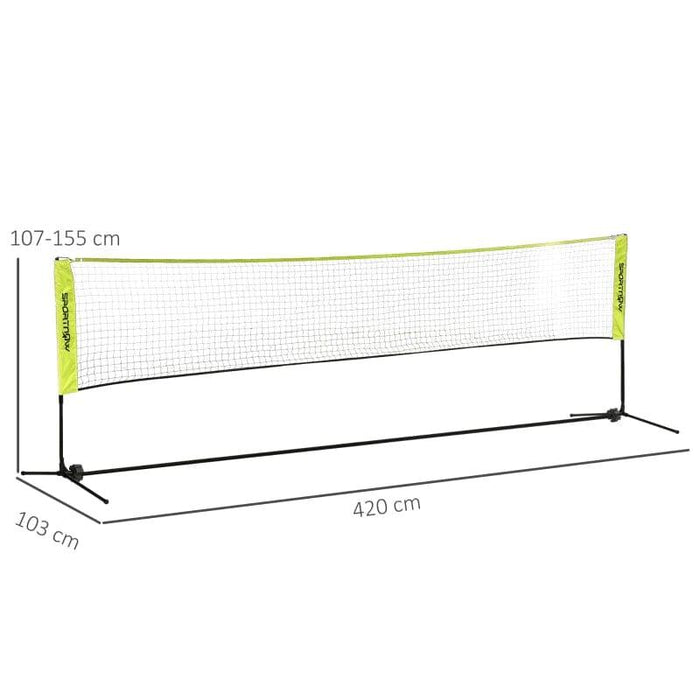 4m Badminton Net with Carry Bag - Little and Giant Explorers SPORTNOW