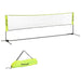 Portable 4m badminton net with adjustable height and carry bag, SPORTNOW brand.