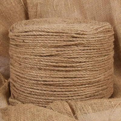 4mm Jute Rope - 100m - Little and Giant Explorers vidaXL