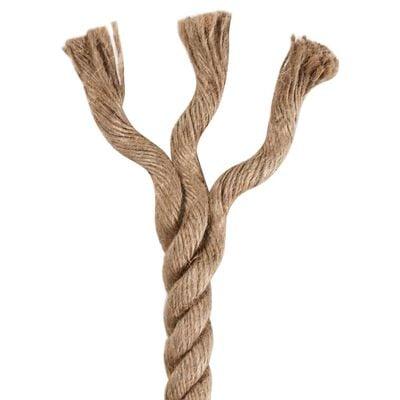 4mm Jute Rope - 100m - Little and Giant Explorers vidaXL