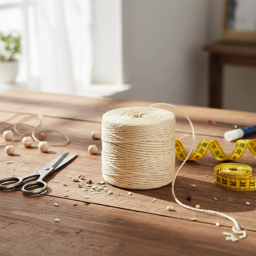 4mm Rope 100% Sisal 100m - Little and Giant Explorers vidaXL