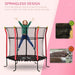 5.2FT / 63 Inch Kids Trampoline With Enclosure Net Ø160cm - Little and Giant Explorers HOMCOM