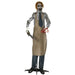 5.5ft Animated Halloween Chainsaw Killer Decoration | Red LED Eyes and Creepy Chainsaw Sounds HOMCOM - Little and Giant Explorers HOMCOM