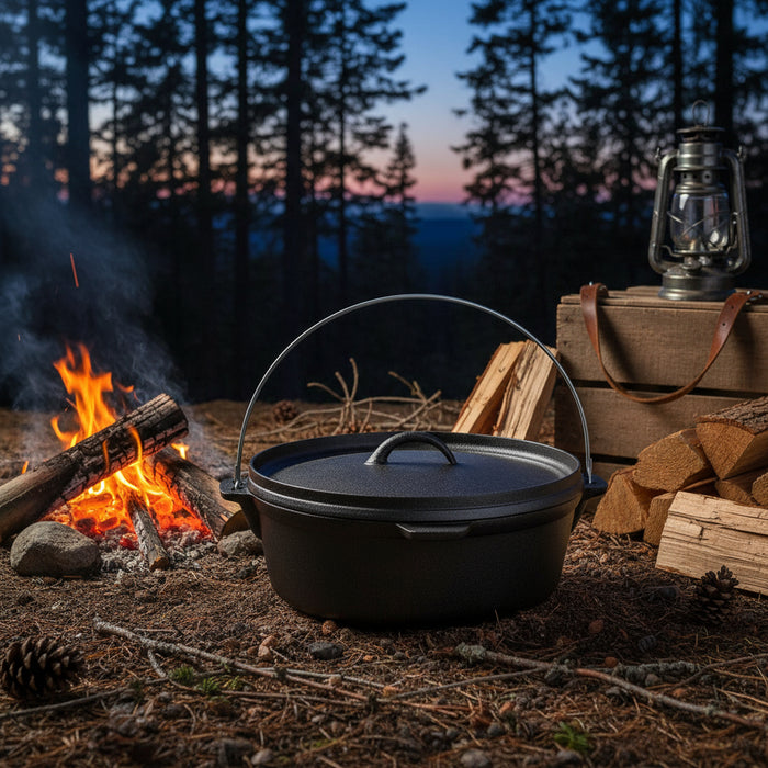 Dutch Oven including Accessories 5.6 L - Little and Giant Explorers vidaXL