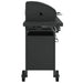 5-Burner Gas BBQ Grill – Outdoor Cooking Station with Side Burner | Black Steel VIDAXL - Little and Giant Explorers vidaXL