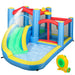 Inflatable Bouncy Castle with Slide, Dart Board and Blower - Little and Giant Explorers AIYAPLAY