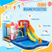 5-in-1 Bouncy Castle with Jumping Area, Climbing Wall and Blower - Little and Giant Explorers AIYAPLAY