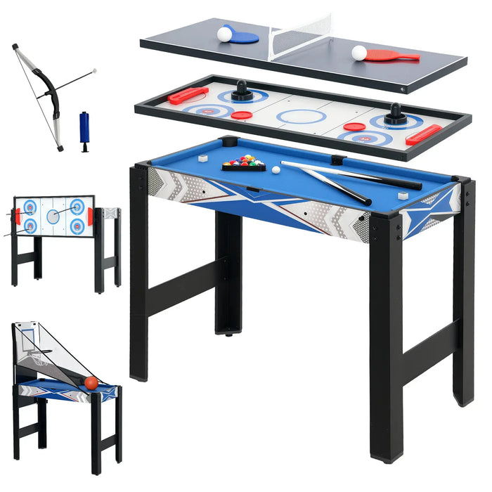 5-in-1 Multi Games Table Combo Sports Game Table for Kids - Little and Giant Explorers SPORTNOW