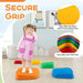 5-Piece Kids Stackable Stepping Stone Set - Little and Giant Explorers Costway