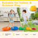 5-Piece Kids Stackable Stepping Stones | River Stone Set - Little and Giant Explorers Costway