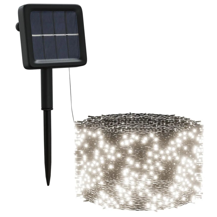 5 Solar Fairy Lights 200 LEDs in Cold White - Little and Giant Explorers vidaXL