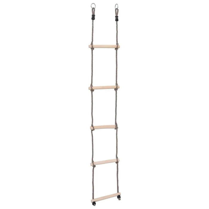 5-Step Ladder in Solid Pinewood - Little and Giant Explorers vidaXL