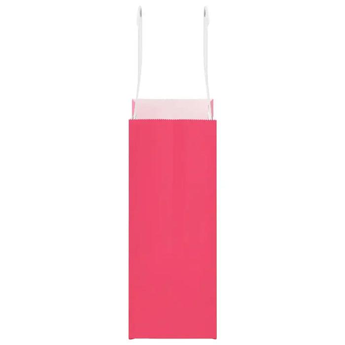 50 Pack Kraft Paper Bags – Pink | 15x8x21cm - 100g/m² Recyclable Gift VIDAXL - Little and Giant Explorers vidaXL