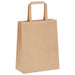 50 Paper Bags with Handles in Brown (18 x 8 x 22cm) - Little and Giant Explorers vidaXL