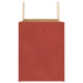 50 Paper Bags with Handles in Red (32 x 22 x 28cm) - Little and Giant Explorers vidaXL
