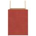 50 Paper Bags with Handles in Red (32 x 22 x 28cm) - Little and Giant Explorers vidaXL