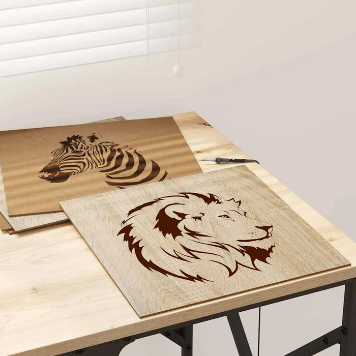 50-Piece Wooden Decorative Panel Set – Sonoma Oak | 30×30cm VIDAXL - Little and Giant Explorers vidaXL