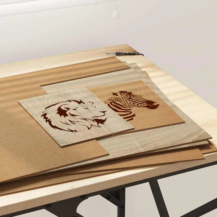 50-Piece Wooden Decorative Panel Set – Sonoma Oak | 40×60cm VIDAXL - Little and Giant Explorers vidaXL