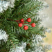 5FT Artificial Christmas Pencil Tree with Red Berries and Pinecones - Little and Giant Explorers HOMCOM