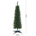 5ft Artificial Christmas Tree - 294 Tips | Flame-Retardant Plastic - Compact Festive Design HOMCOM - Little and Giant Explorers HOMCOM