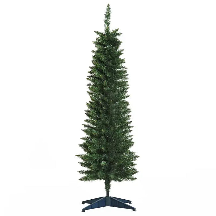5ft Artificial Christmas Tree - 294 Tips | Flame-Retardant Plastic - Compact Festive Design HOMCOM - Little and Giant Explorers HOMCOM
