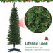 5ft Artificial Christmas Tree - 294 Tips | Flame-Retardant Plastic - Compact Festive Design HOMCOM - Little and Giant Explorers HOMCOM