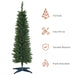 5ft Artificial Christmas Tree - 294 Tips | Flame-Retardant Plastic - Compact Festive Design HOMCOM - Little and Giant Explorers HOMCOM