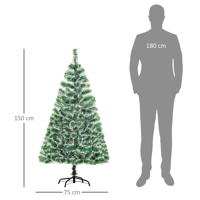 5FT Artificial Christmas Tree - Little and Giant Explorers HOMCOM