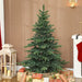 5ft Artificial Christmas Tree | 772 Tips - Wide Shape with Moulded Branches HOMCOM - Little and Giant Explorers HOMCOM
