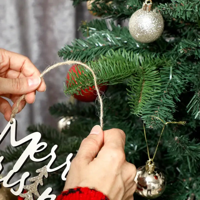 5ft Artificial Christmas Tree | 772 Tips - Wide Shape with Moulded Branches HOMCOM - Little and Giant Explorers HOMCOM