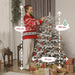 5ft Artificial Christmas Tree | Snow-Kissed Branches - Realistic Moulded Tips HOMCOM - Little and Giant Explorers HOMCOM