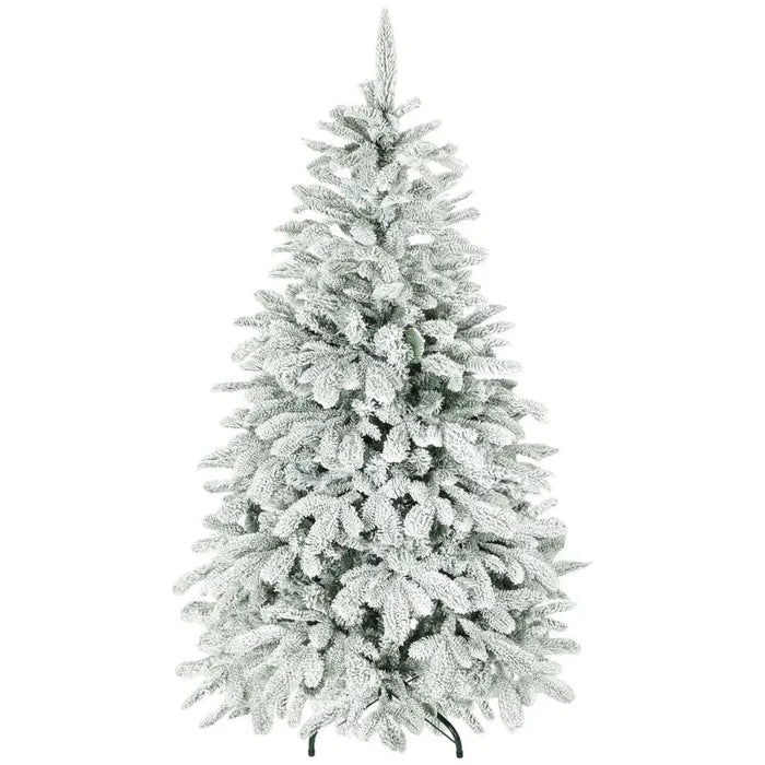5ft Artificial Christmas Tree | Snow-Kissed Branches - Realistic Moulded Tips HOMCOM - Little and Giant Explorers HOMCOM