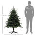 5FT Artificial Spruce Christmas Tree with 1121 Branch Tips - Little and Giant Explorers HOMCOM