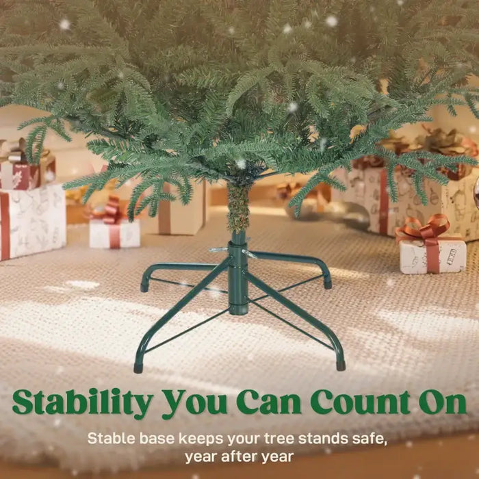 5ft Full Spruce Artificial Christmas Tree | Realistic Xmas Tree with 1375 Tips HOMCOM - Little and Giant Explorers HOMCOM