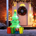 5FT Inflatable Christmas Tree with LED Lights - Little and Giant Explorers HOMCOM