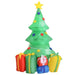 5FT Inflatable Christmas Tree with LED Lights - Little and Giant Explorers HOMCOM