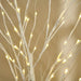 5ft LED Birch Tree Light | Pre-Lit White Tree and 96 Warm LEDs - Indoor and Outdoor HOMCOM - Little and Giant Explorers HOMCOM