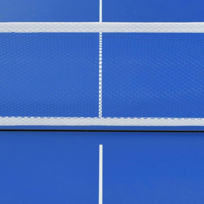 5 Feet Ping Pong Table with Net in Blue - Little and Giant Explorers vidaXL