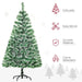5FT Artificial Christmas Tree - Little and Giant Explorers HOMCOM