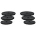 6 Cast Iron Weight Plates 30kg - Little and Giant Explorers vidaXL