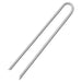 6 Galvanised Steel Tent Pegs - U-shaped - 41.5cm - Ø12mm - Little and Giant Explorers vidaXL