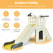 6-in-1 Slide Set | Ultimate Playground Paradise with Ring Toss and Telescope - Little and Giant Explorers Costway